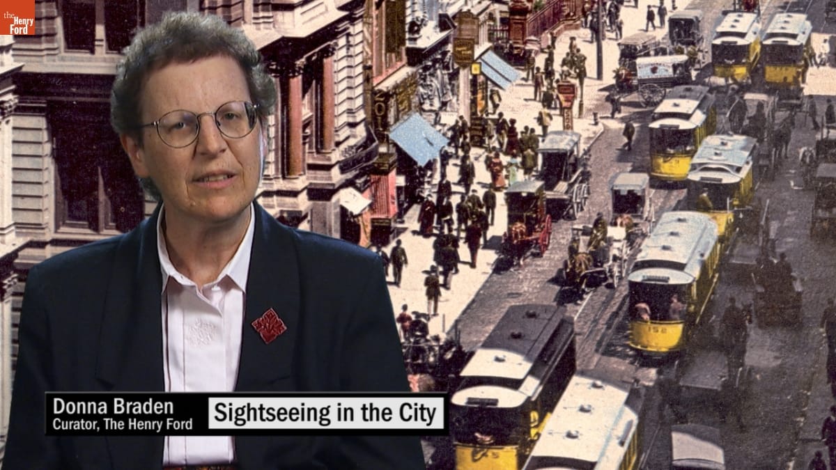 "Sightseeing in the City" Clip from Interview with Donna Braden, 2011
