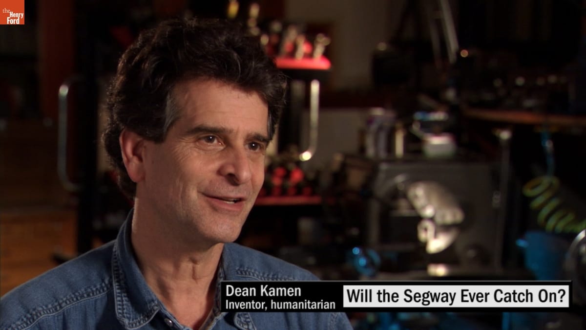 "Will the Segway Ever Catch On?" Clip from Interview with Dean Kamen, 2008