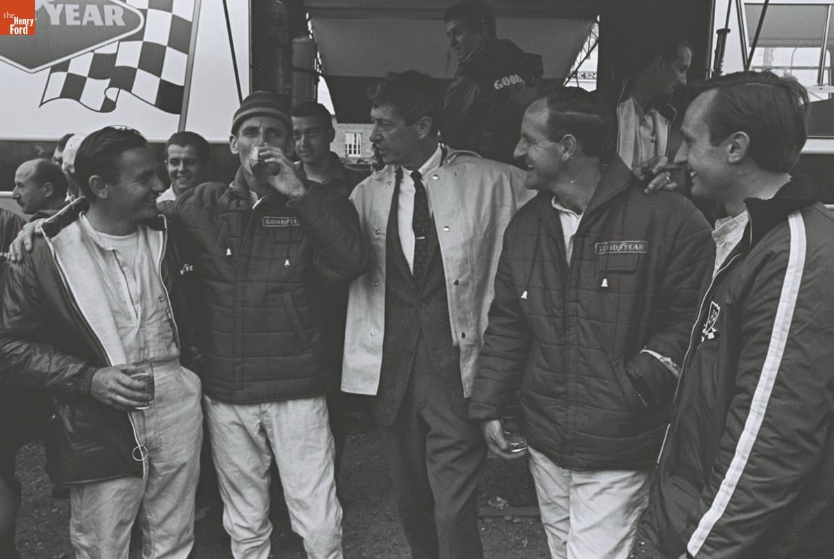 Shelby-American Inc. Racing Team at the 24 Heures du Mans (24 Hours of Le Mans) Race, June 1966