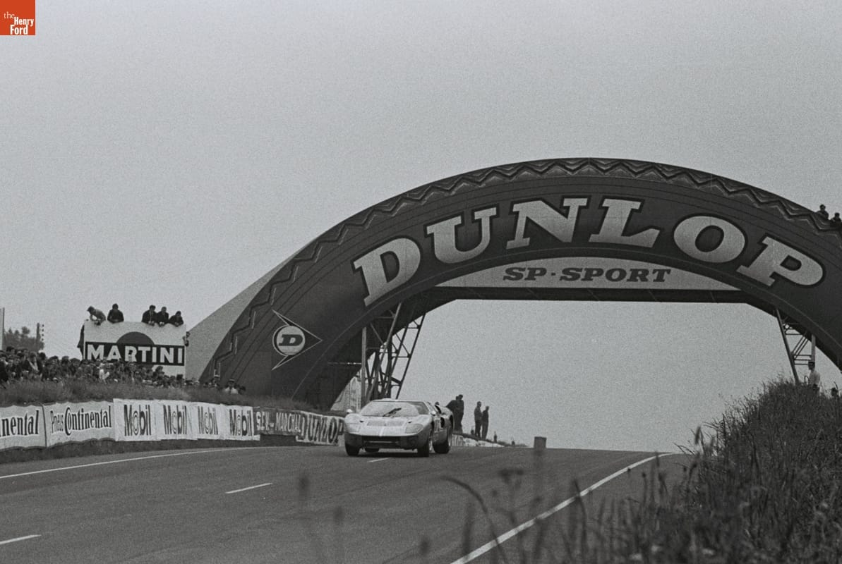 Ford Mark II B Driven by Frank Gardner and Roger McCluskey in the 24 Heures du Mans (24 Hours of Le Mans) Race, June 1967