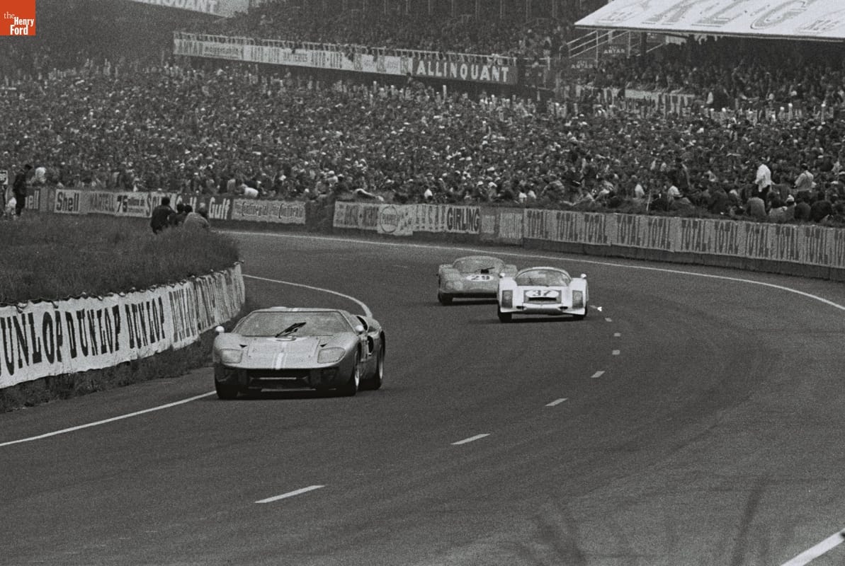Ford Mark II B Driven by Frank Gardner and Roger McCluskey in the 24 Heures du Mans (24 Hours of Le Mans) Race, June 1967