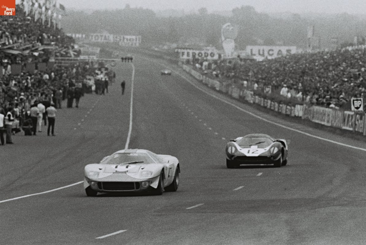 Mirage and Lola Cars in the 24 Heures du Mans (24 Hours of Le Mans) Race, June 1967