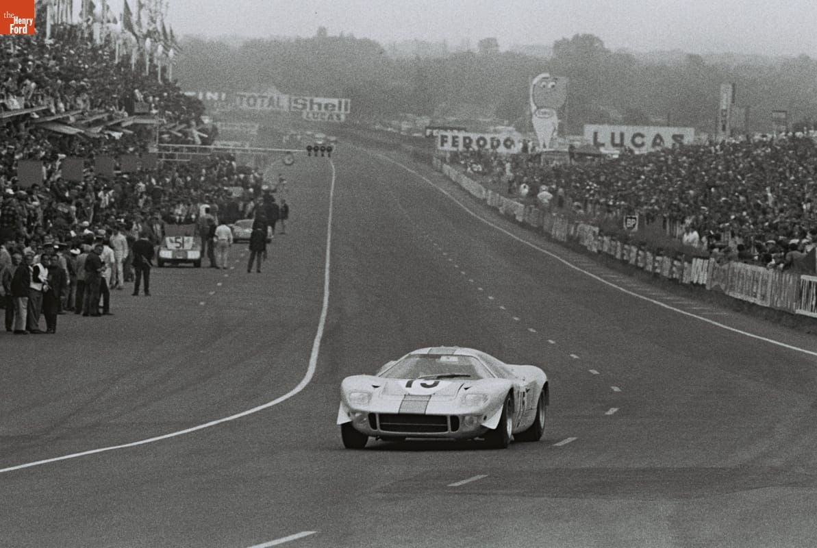 Mirage M1 Driven by Jacky Ickx and Brian Muir in the 24 Heures du Mans (24 Hours of Le Mans) Race, June 1967