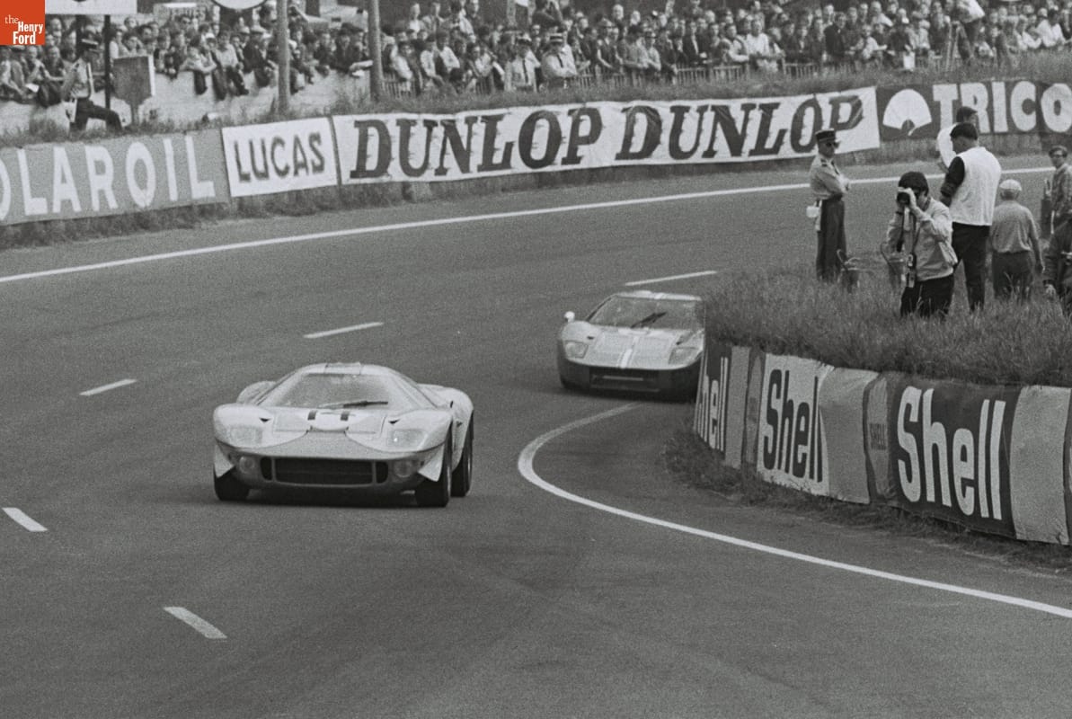 Mirage and Ford Cars in the 24 Heures du Mans (24 Hours of Le Mans) Race, June 1967