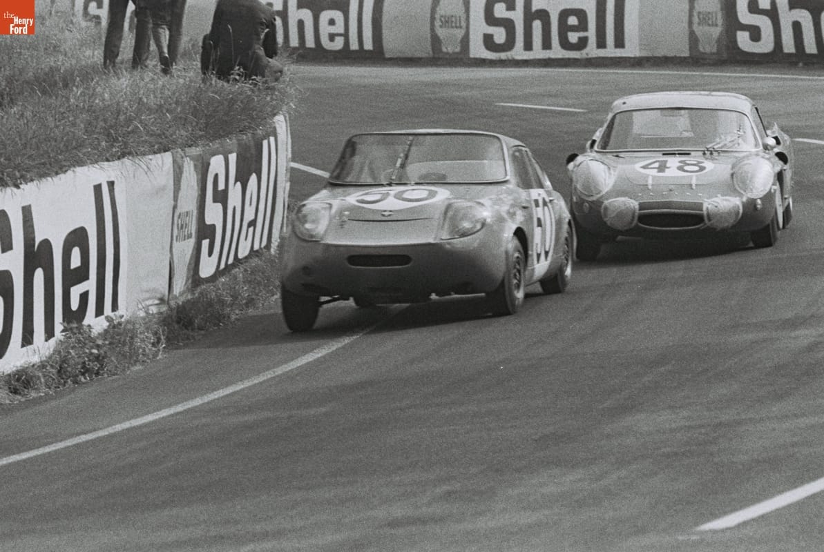 Marcos and Alpine Cars in the 24 Heures du Mans (24 Hours of Le Mans) Race, June 1967