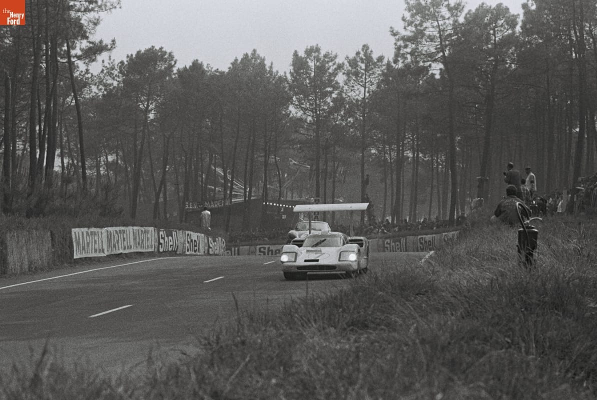 Chaparral 2F Driven by Mike Spence and Phil Hill in the 24 Heures du Mans (24 Hours of Le Mans) Race, June 1967