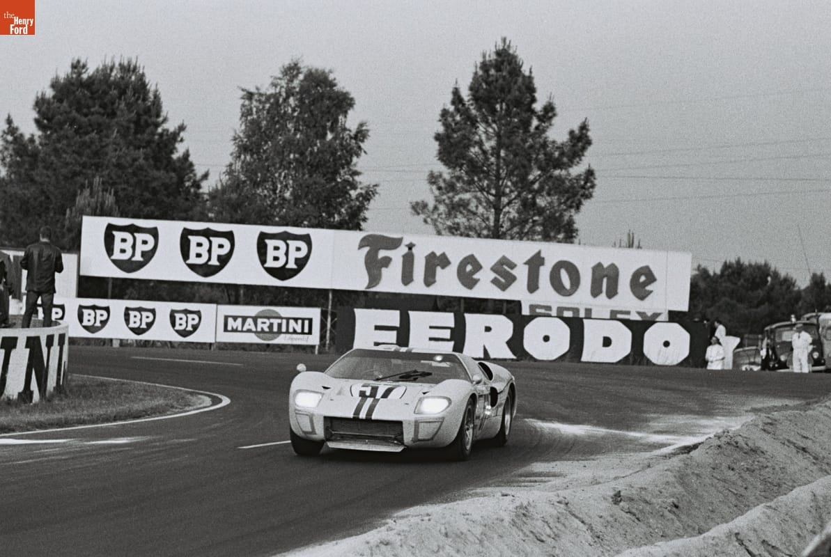 Ford Mark II B Driven by Ronnie Bucknum and Paul Hawkins in the 24 Heures du Mans (24 Hours of Le Mans) Race, June 1967