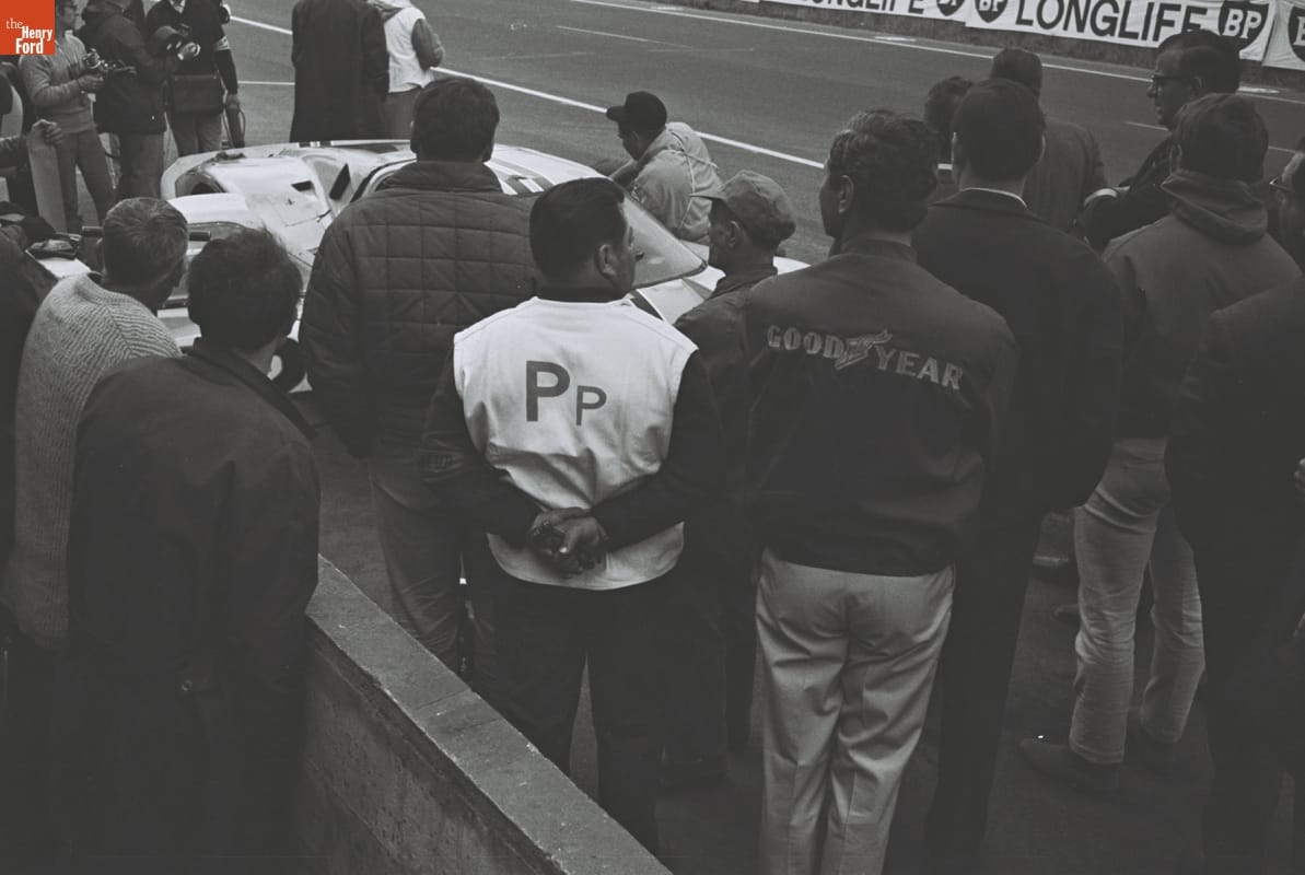 Ford Mark IV Driven by Bruce McLaren and Mark Donohue at the 24 Heures du Mans (24 Hours of Le Mans) Race, June 1967