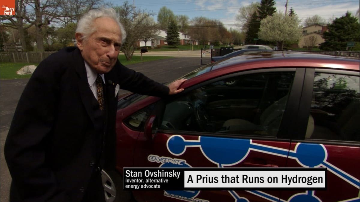 "A Prius That Runs On Hydrogen" Clip from Interview with Stanford Ovshinsky, 2009