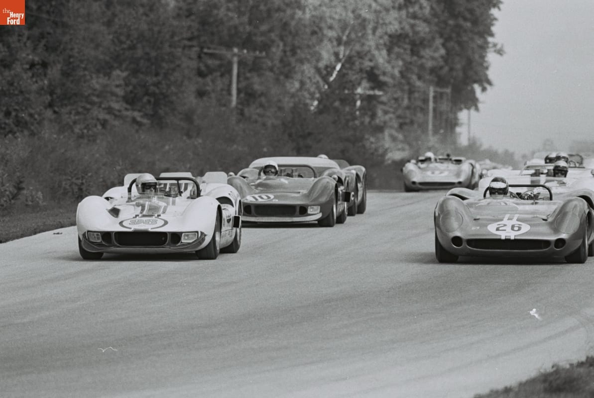 Road America 500 USRRC Sports Car Race, Elkhart Lake, Wisconsin, 1966--Item 115
