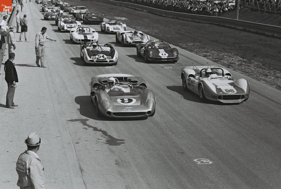 Road America 500 USRRC Sports Car Race, Elkhart Lake, Wisconsin, 1966--Item 250