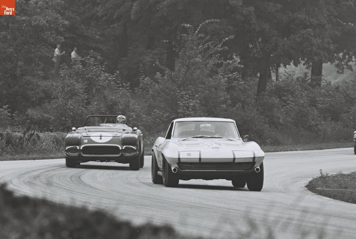 Road America 500 USRRC Sports Car Race, Elkhart Lake, Wisconsin, 1966--Item 489