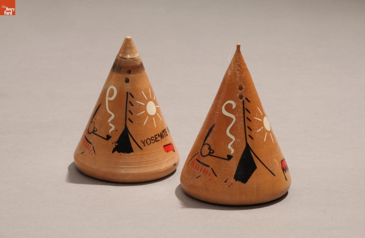 Souvenir Salt and Pepper Shakers, 1940-1955