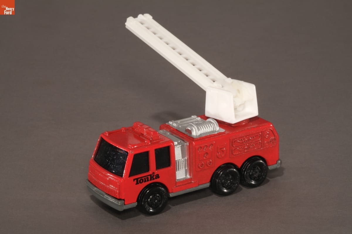 McDonald's Toy Fire Truck Happy Meal Toy, 1992