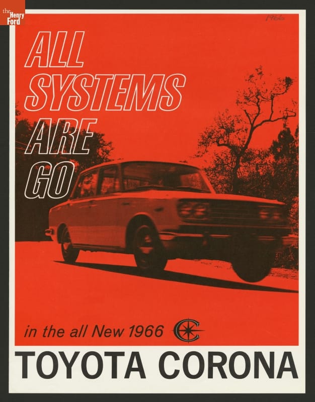 1966 Toyota Corona Catalog, "All Systems are Go!"
