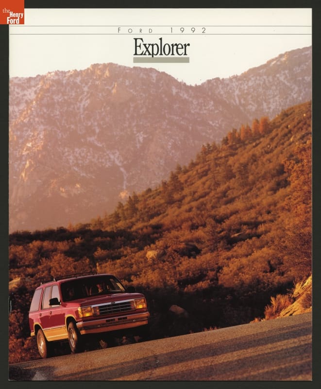 1992 Ford Explorer Sales Brochure
