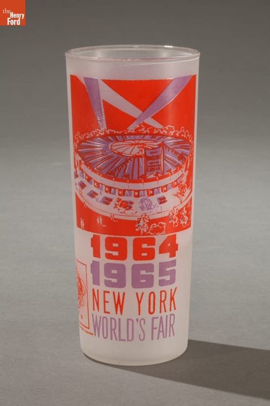 New York World's Fair Drinking Glass, 1964-1965
