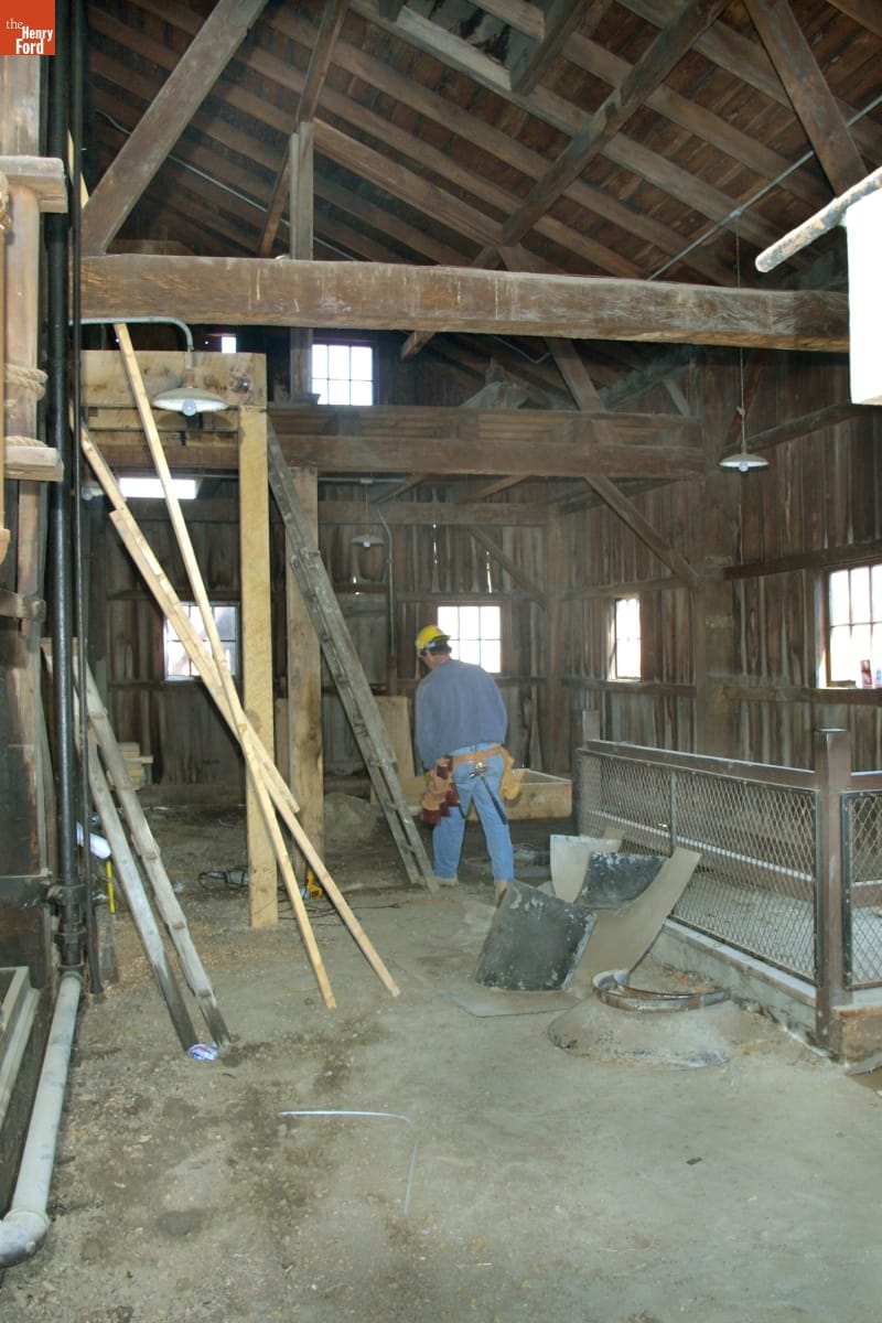Greenfield Village Restoration Project, March 2003