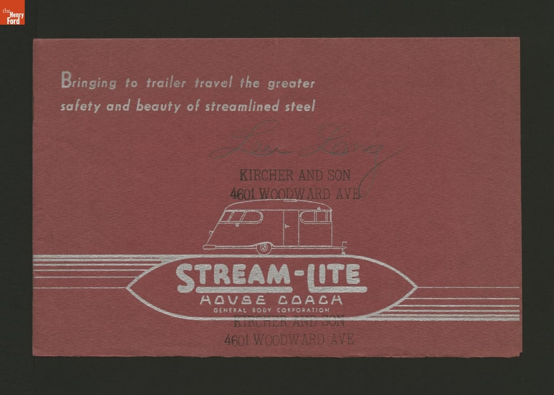 Stream-Lite House Coach Catalog, circa 1938