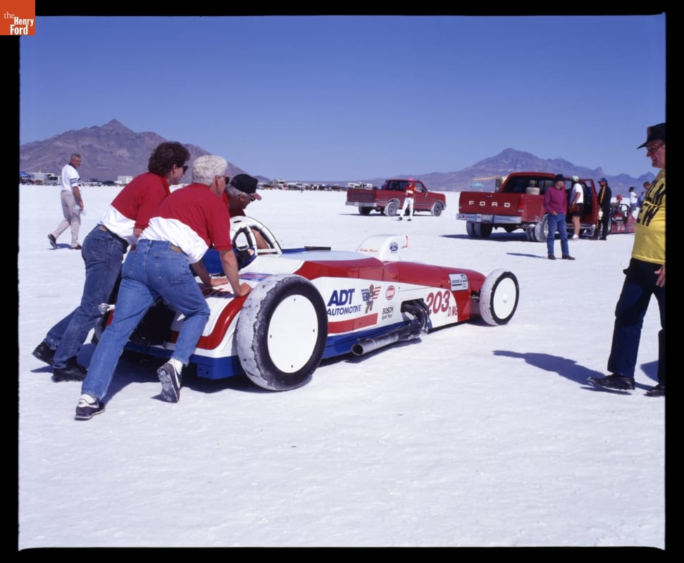 Bobby Unser Collection--Photographs--Racing--1993 Bonneville Record--Item17