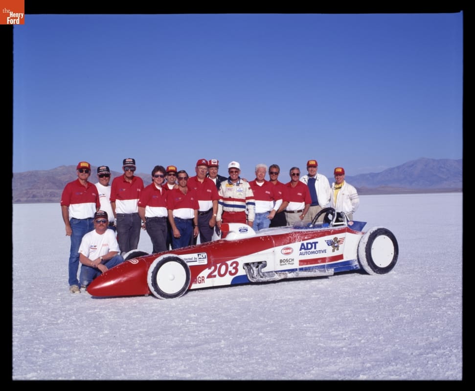 Bobby Unser Collection--Photographs--Racing--1993 Bonneville Record--Item21