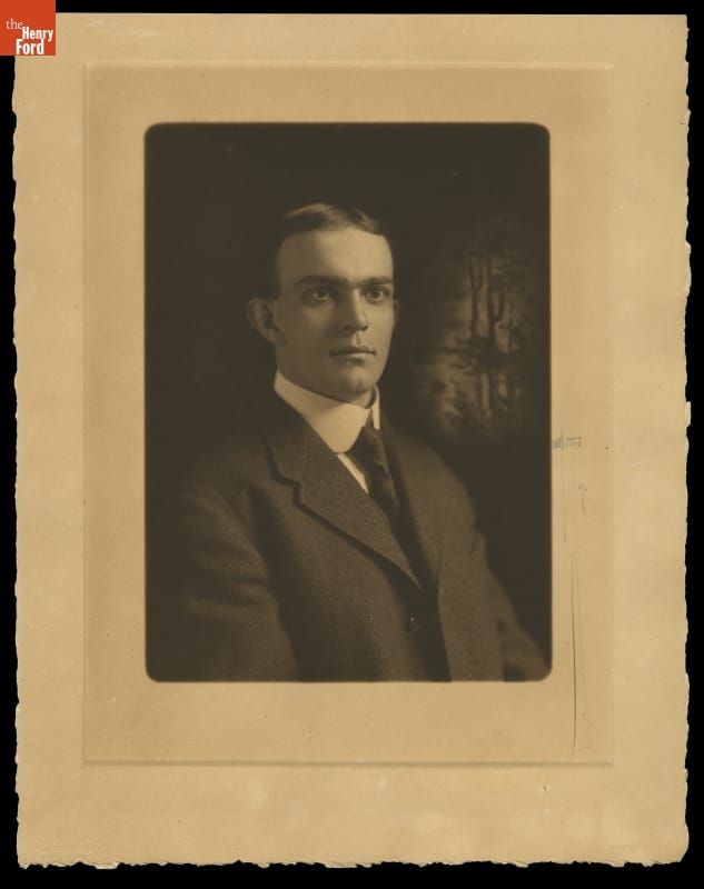 Portrait of Ford Motor Company Executive C. Harold Wills, 1907
