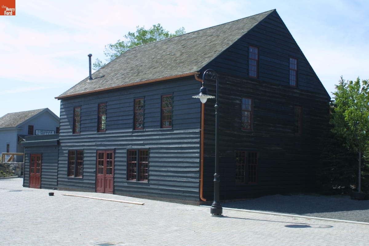 Weaving Shop during the Greenfield Village Restoration Project, May 2003