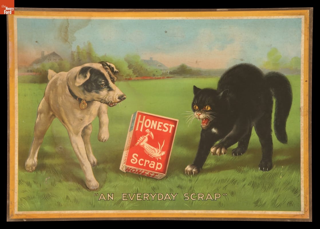 Advertising Poster, "An Everyday Scrap: Honest Scrap Tobacco," circa 1910