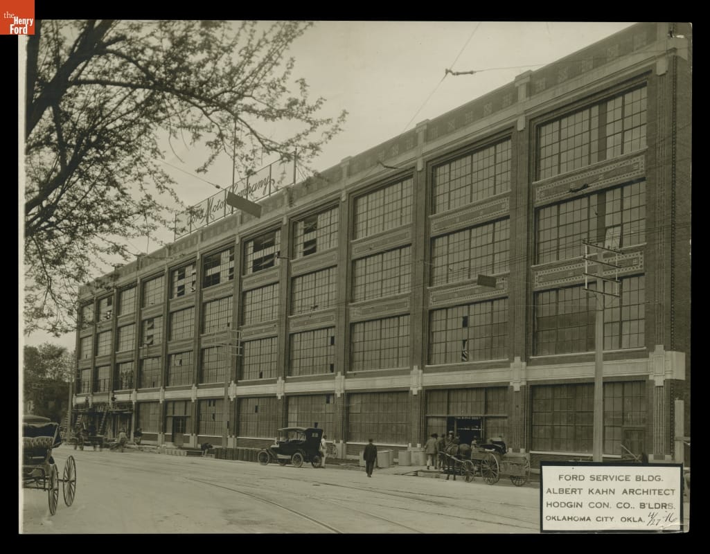 Ford Motor Company Assembly Plant in Oklahoma City, Oklahoma, April 27, 1916