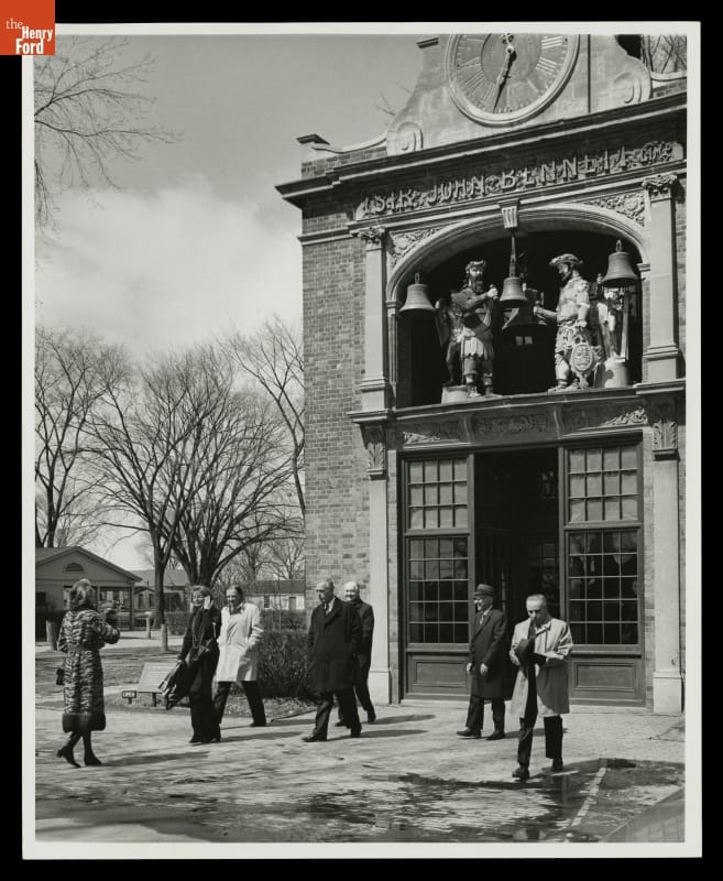Lord Mountbatten Visiting Greenfield Village, April 8, 1972