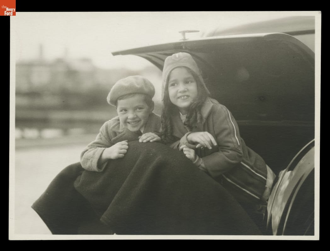 William Clay Ford and Josephine Ford, November 1930