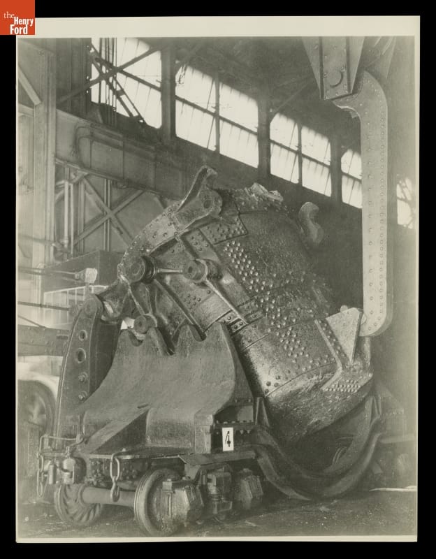 Open Hearth Ladle at Ford Rouge Plant, 1927