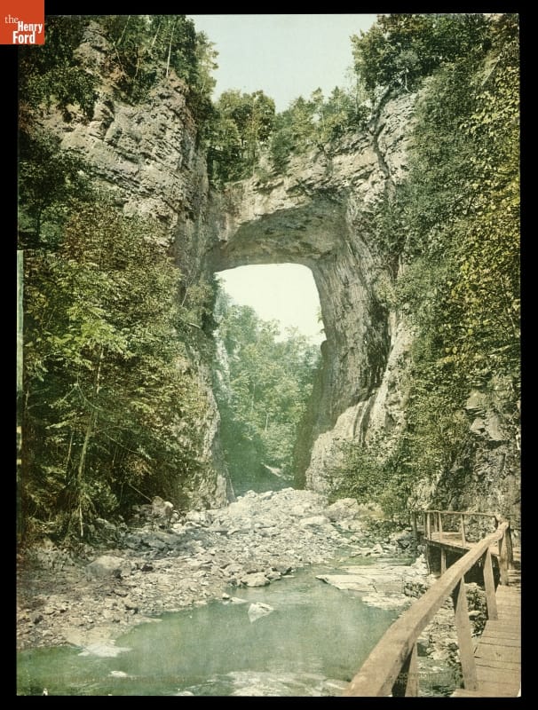 "Natural Bridge, Virginia," circa 1895