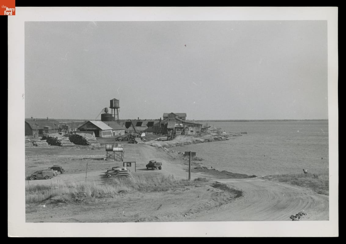 Ford Motor Company Sawmill, Big Bay, Michigan, circa 1944