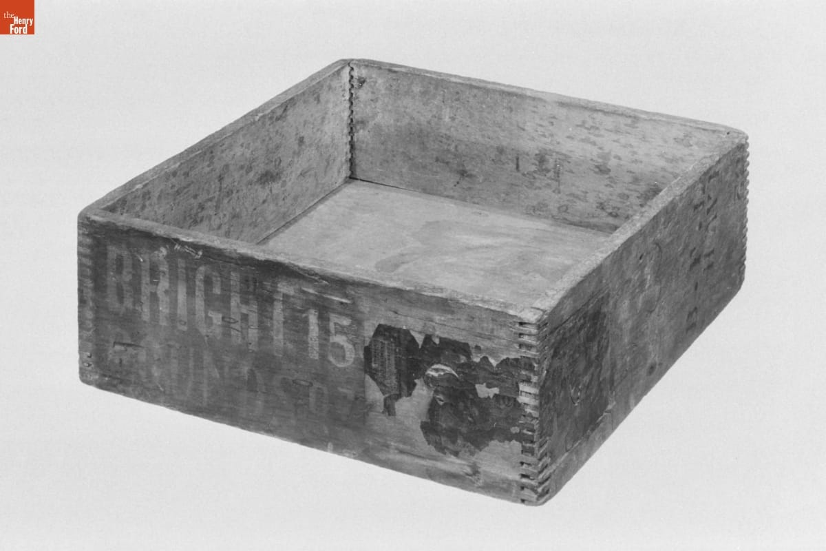 Shipping Box for Tobacco, 1880-1920