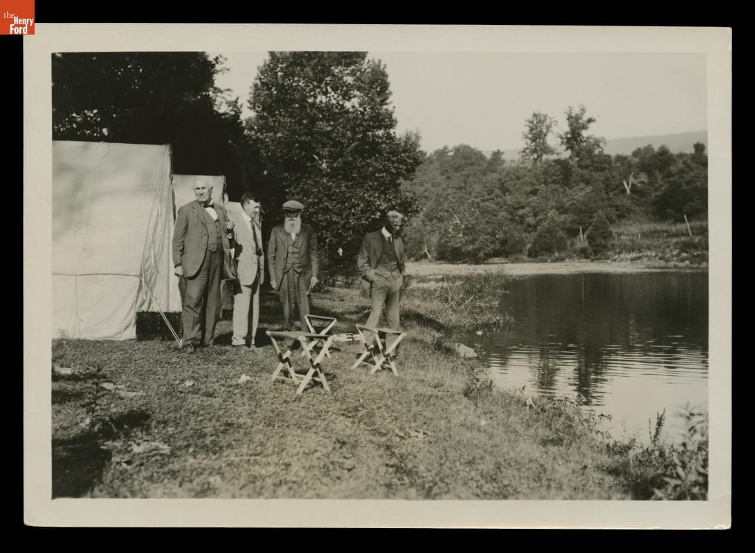 The "Vagabonds" at Camp Wolf Creek, Narrows, Virginia, 1918