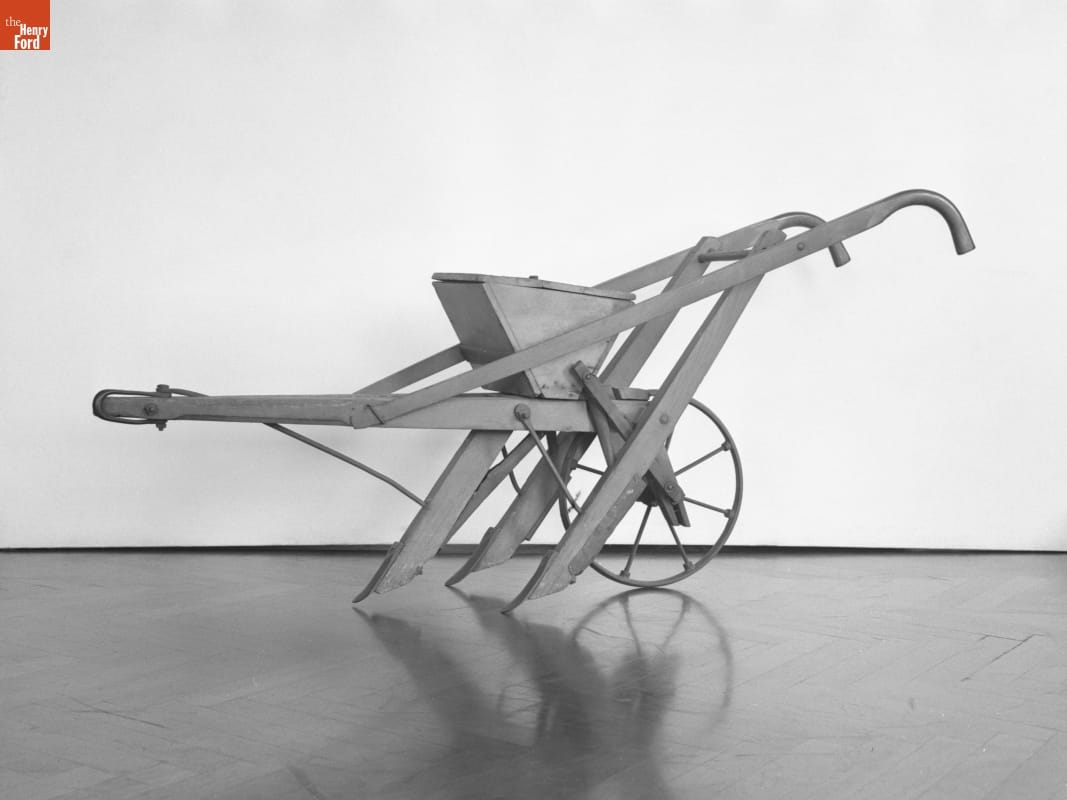 J.F. Harcourt Company Grain Drill, circa 1880