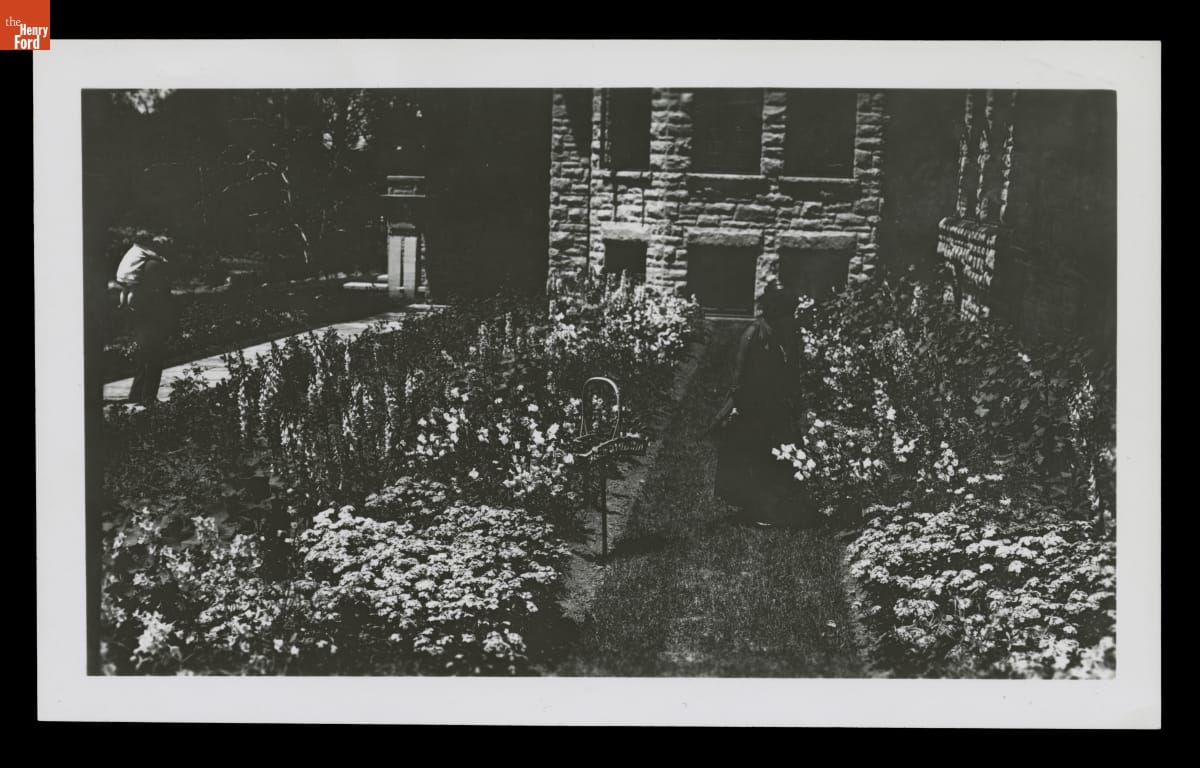 Blue Garden at Fair Lane Estate, Dearborn, Michigan, 1915-1919
