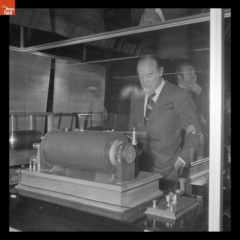 Bob Hope Visiting Henry Ford Museum, January 18, 1974