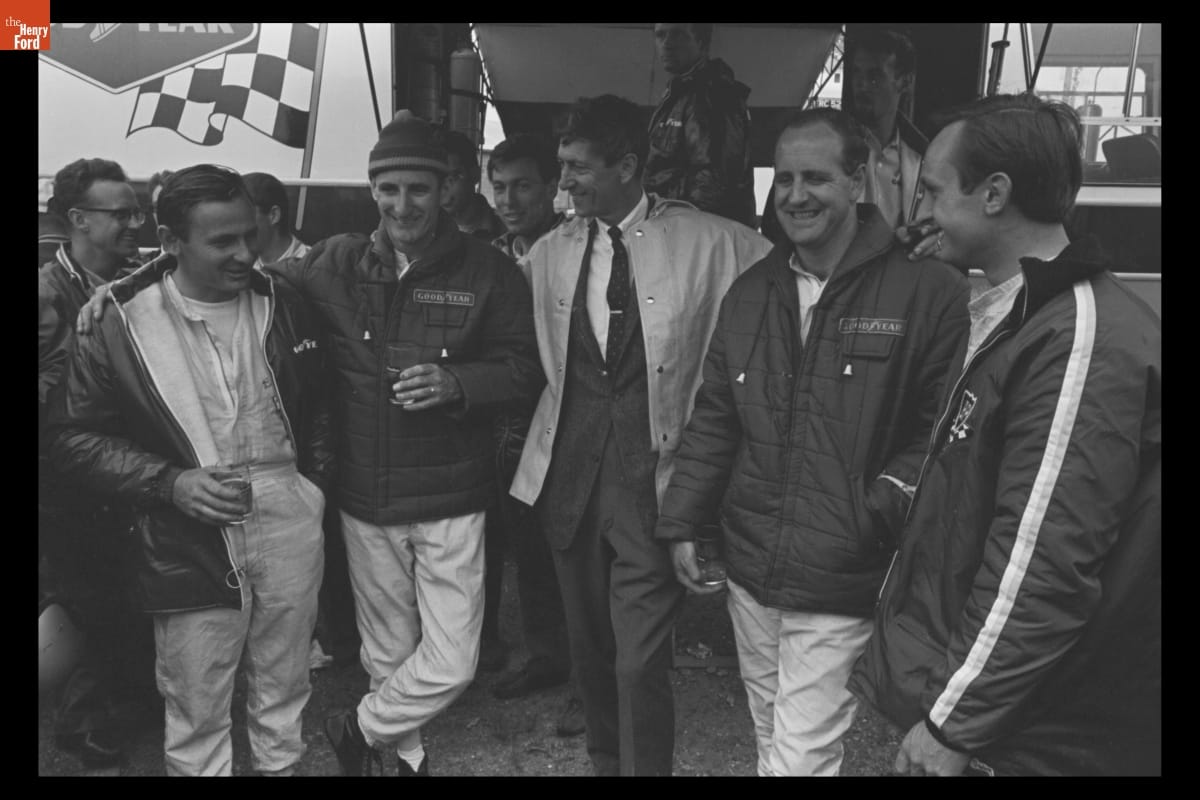 Shelby-American Inc. Racing Team at the 24 Heures du Mans (24 Hours of Le Mans) Race, June 1966