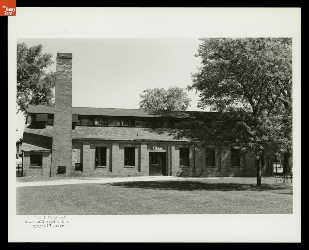 Glass Plant in Greenfield Village, circa 1980