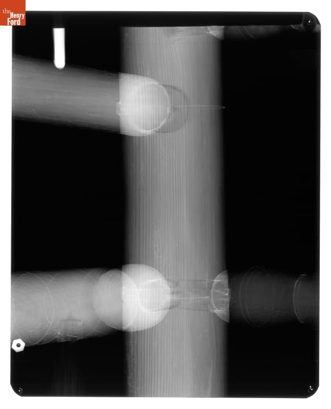 X-Ray of "Brewster" Chair, Imaged 1977