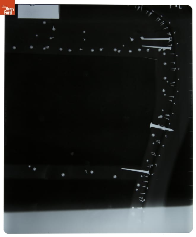 X-Ray of the Chair in Which Abraham Lincoln Was Shot at Fords Theatre, Imaged 1999