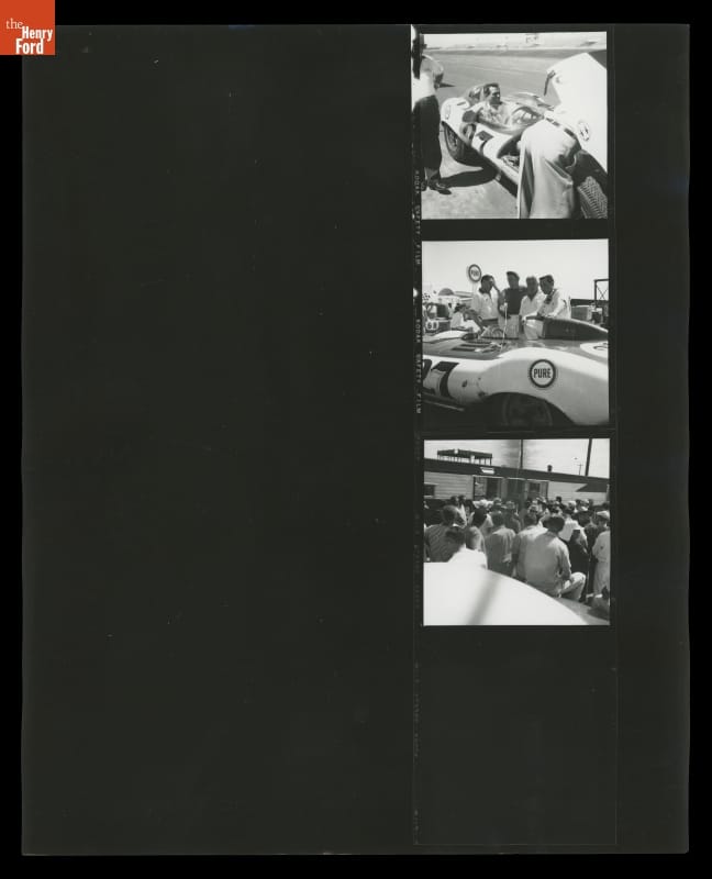 Contact Sheet, USAC Races at Daytona International Speedway, April 1959