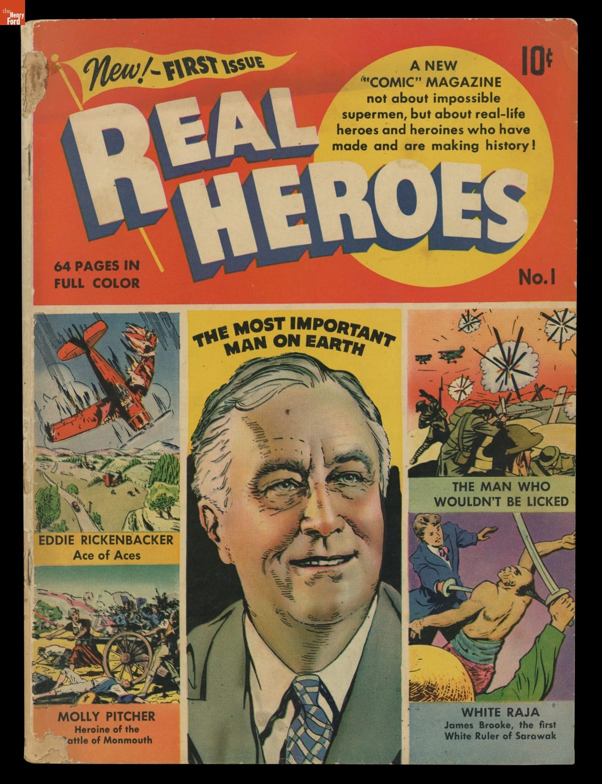 "Real Heroes" Comic Book for September 1941