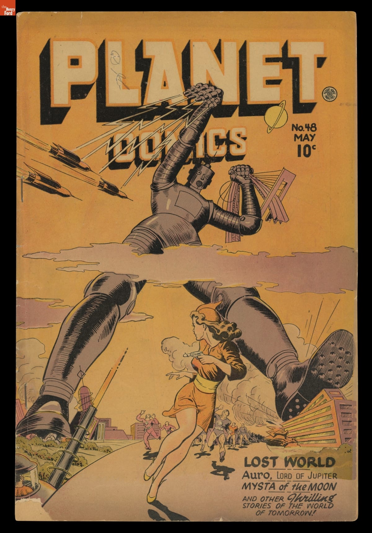 "Planet Comics" Comic Book for May 1947