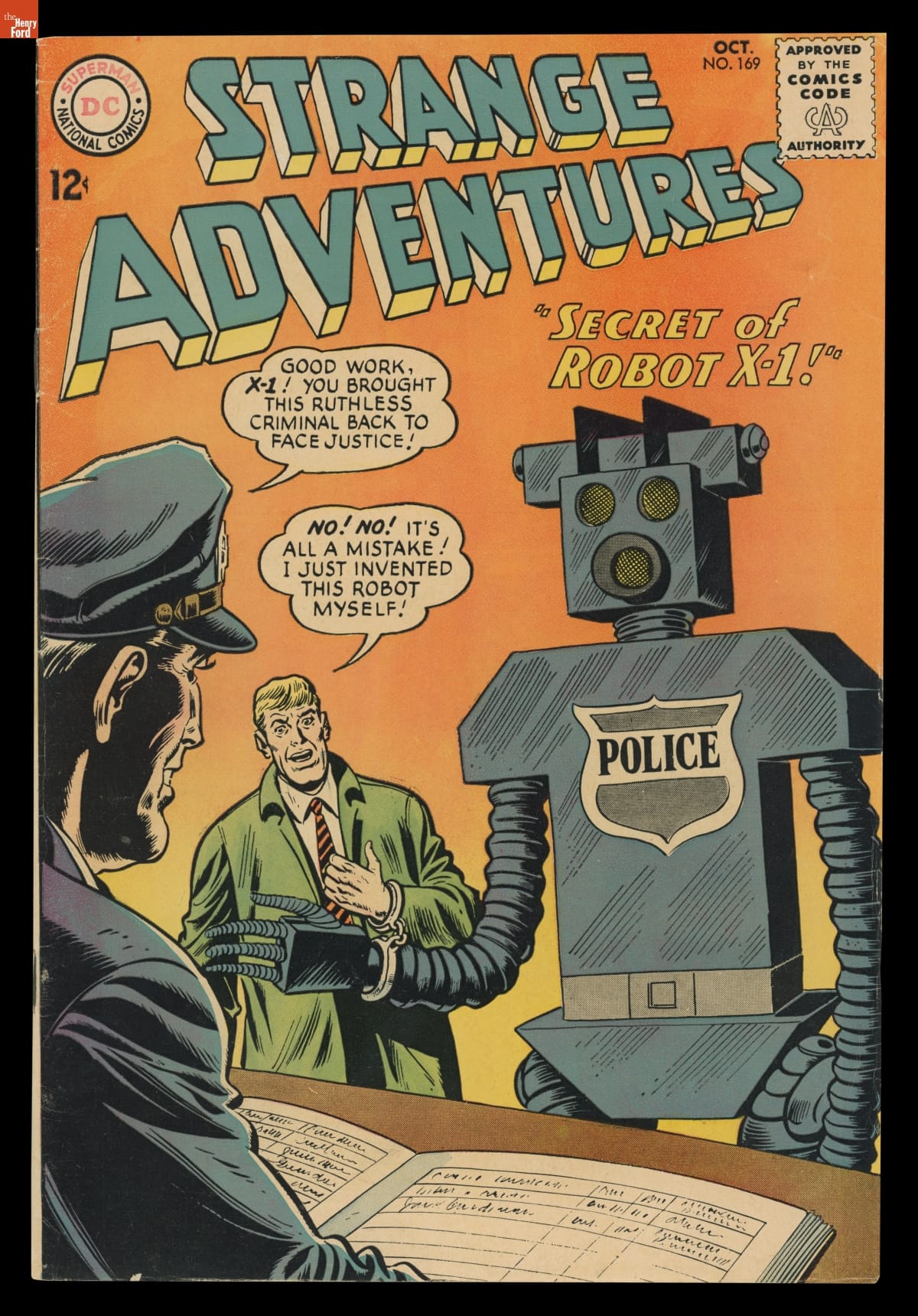 "Strange Adventures" Comic Book for October 1964