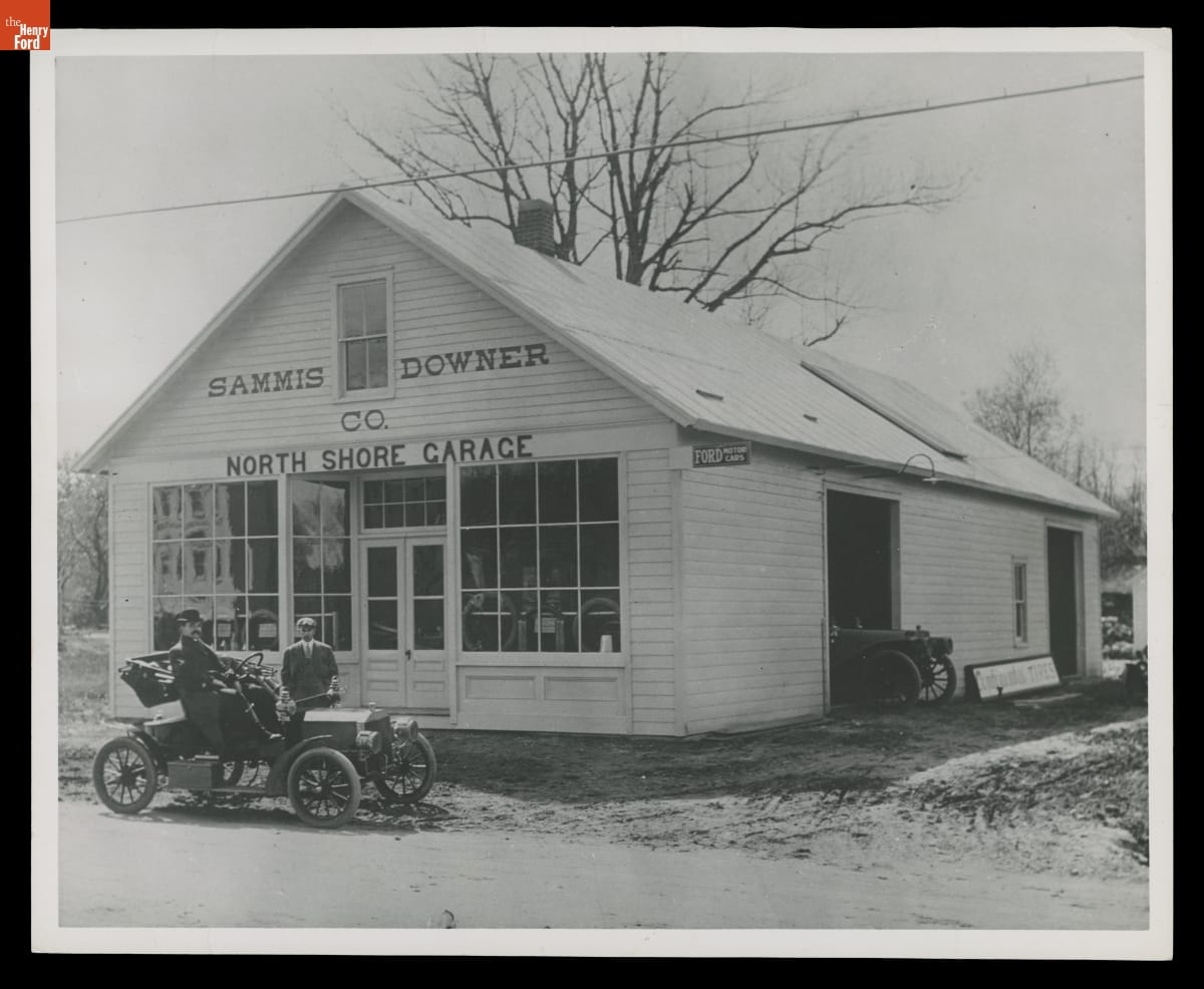 Sammis Downer Co. North Shore Garage, Huntington, New York, 1907