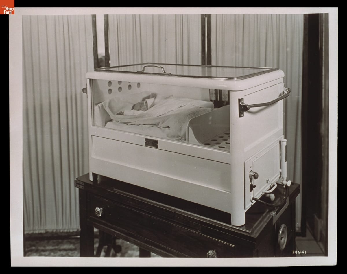 Baby Incubator at Henry Ford Hospital, Detroit, Michigan, February 1941