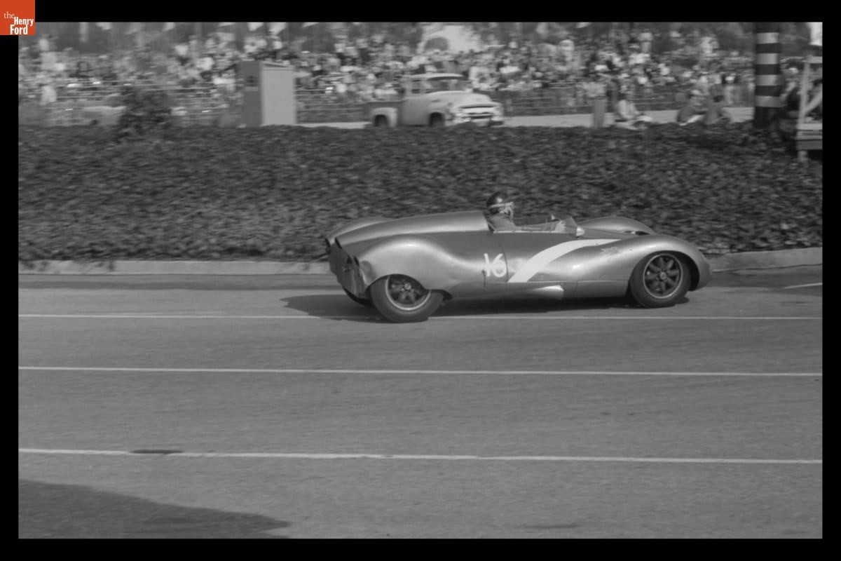 Cooper Driven by Lance Reventlow in the Pomona Sports Car Races, February 1958